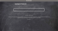 Desktop Screenshot of nanoimprint-hessen.de